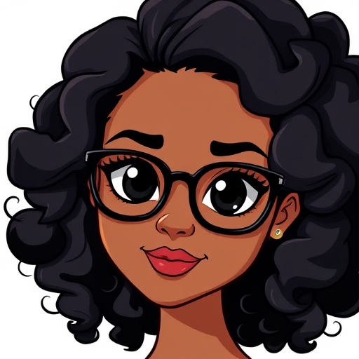 create-a-cartoon-of-a-woman-with-glasses-curl_8SXTKv0